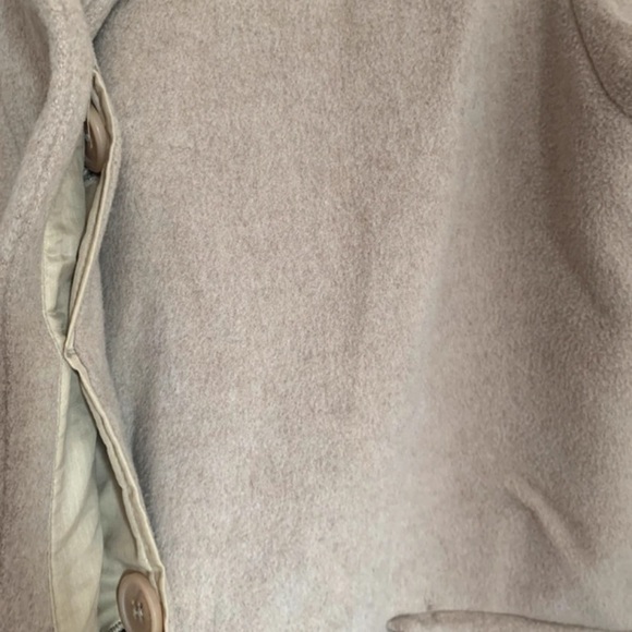 House of Fraser size 10 beige wool blend jacket / coat - Picture 2 of 7